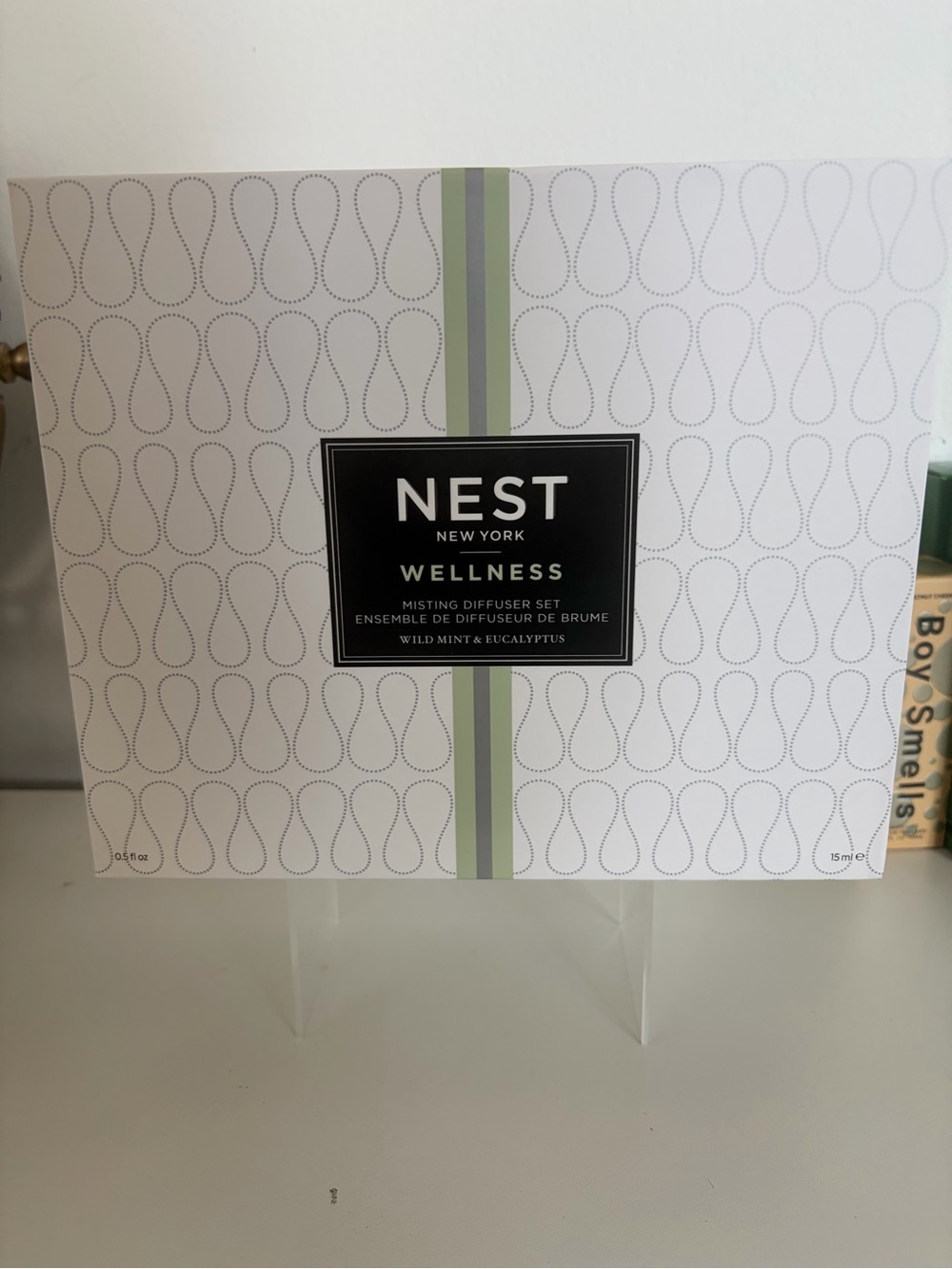 NEST Fragrances Wellness Mist Diffuser Set - White, Green, Black